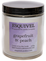 Grapefruit & Peach Jar Candle